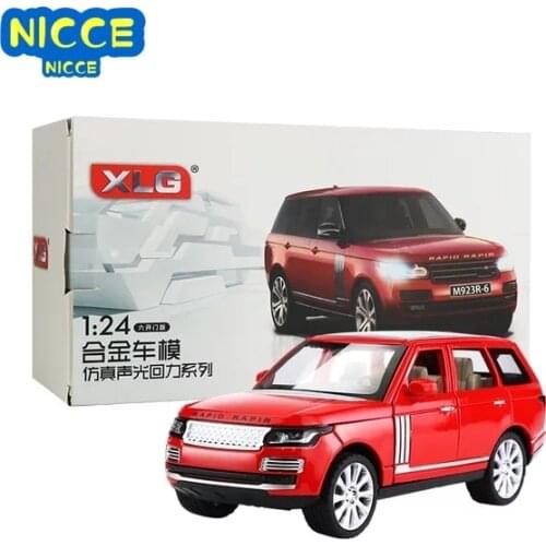 Nicce 1:24 Alloy Car Model DieCast SUV L=18Cm (M923R-6) W/6 Doors Open Excellent Quality For Collection Light/Sound Design