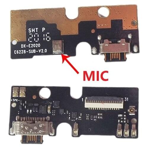 New Original Elephone E10 USB Board Charging Port Connector MIC Repair Part For Phone
