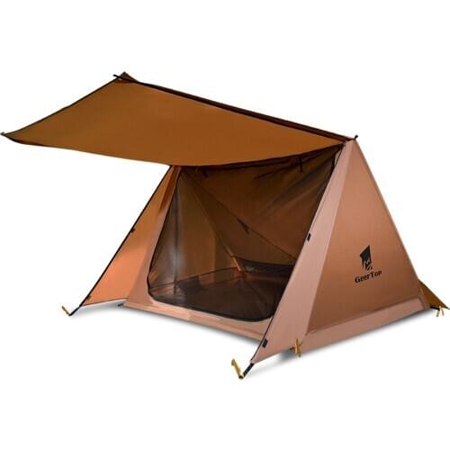 GEERTOP Ultralight 2 Person Tent Bushcraft Shelter Outdoor Survival Gear for Camping Hiking