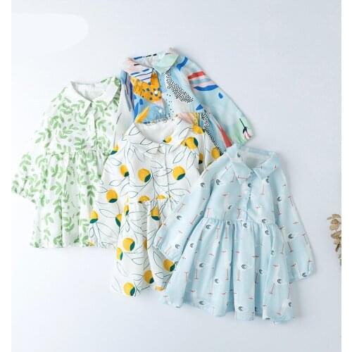 New Kids Dresses for Girls Spring Girl Dress Child Baby Sweet Princess Dress Designer Dress Baby Girl Clothes Wholesale Clothes