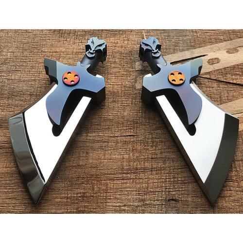 Titanium Alloy Tulong EDC Knife Pendant Car Keychain Decompression Mens Gift