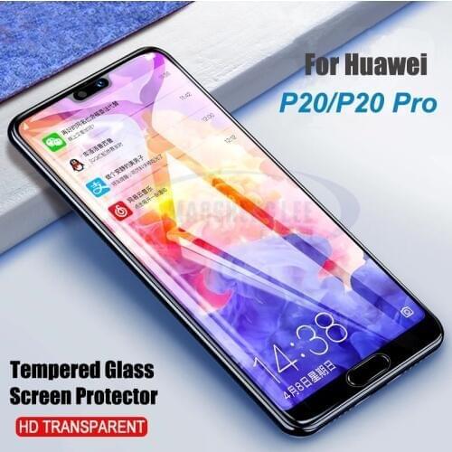2pcs/lot Full Tempered Glass For Huawei P20 Pro Screen Protector 9H Anti Blu-ray tempered glass For Huawei P20 Pro Glass film