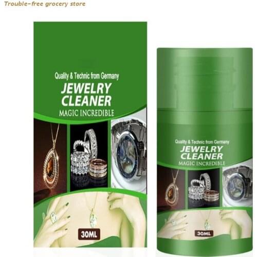 30ml Jewelry Cleaner Watch Ring Care Washing Liquid Rust Remover Anti-Tarnish Protection Diamond Rust Detergent