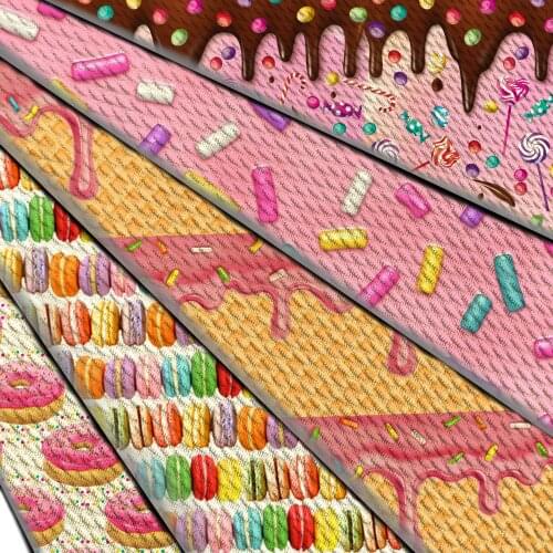 1/2Yard Candy Sprinkle Bullet Textured Liverpool Polyester Patchwork Tissue Kids Home Textile for Sewing Doll Fabric Cotton