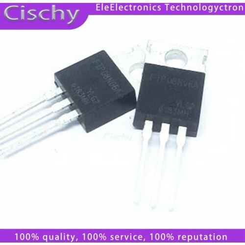 10pcs FTP08N06A TO-220 FTP08N06 TO220 08N06 original