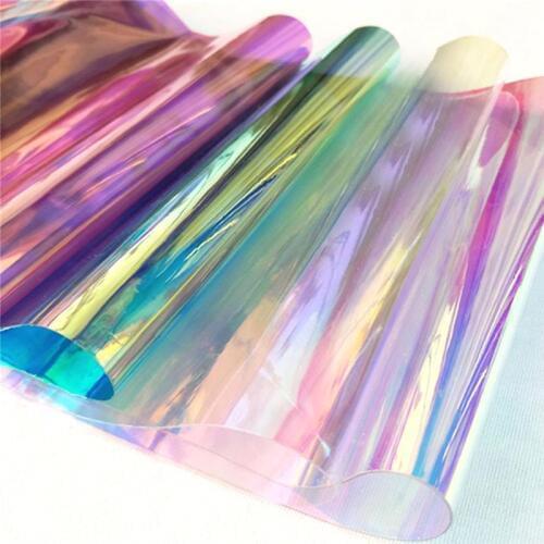 20*30cm Transparent Symphony PVC Vinyl Film for Packaging Decoration Bag Making DIY Craft Handmade