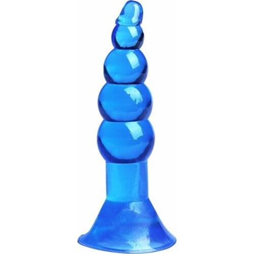 4 Colors Sexo Anal Beads Butt Plug Man Prostate Massage Anus Dilator Dildo Plugs Gay Sex Toys For Men Woman Tail TPE Buttplug