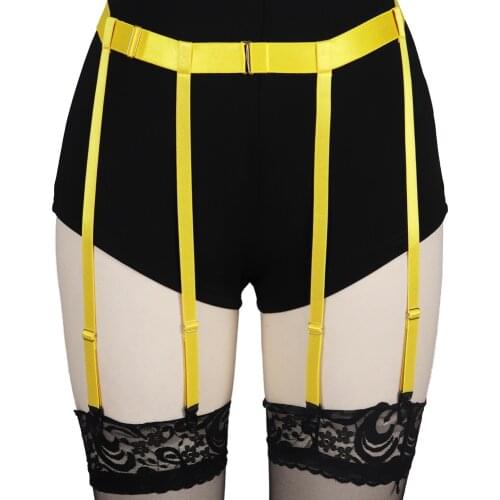 Bondage Harness Women Stocking Belt Gothic Body Sexy Lingerie Sex Strappy Waist To Leg Thigh Garters Belt Erotic Rave Outfit