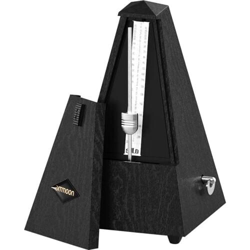 Ammoon Tower Type Guitar Metronome Bell Ring Rhythm Mechanical Pendulum Metronome for Guitar Bass Piano Violin Accessories