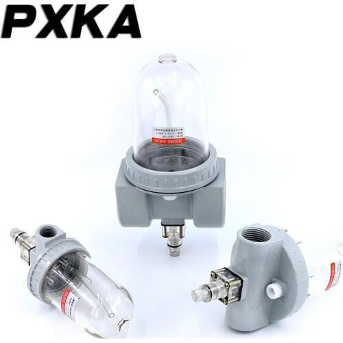 Free shipping Air Source Treatment of Lubricating Oil Cup of Pneumatic Oil Mist Feeder Large Capacity QIU8/10/15/20/25/40/50