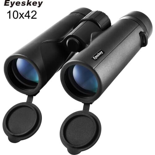 Eyeskey 10x42 Bird Watching Binoculars for Adults Compact Waterproof Telescope Wide Field of View Professional Sports Optics