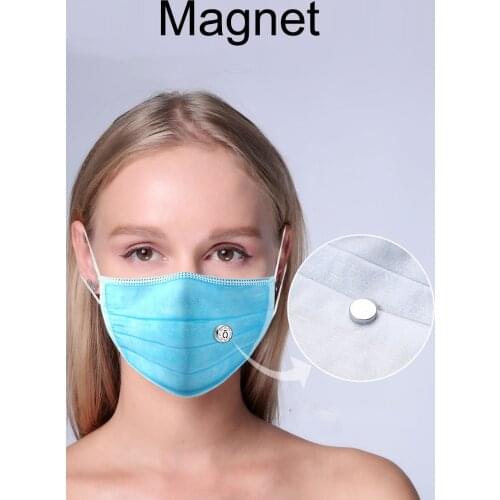 Jewelry for Women Men Cufflink Brooch Essential Oil Diffuser Clip for Face Aromatherapy Locket Stainless Steel Magnetic Buckle