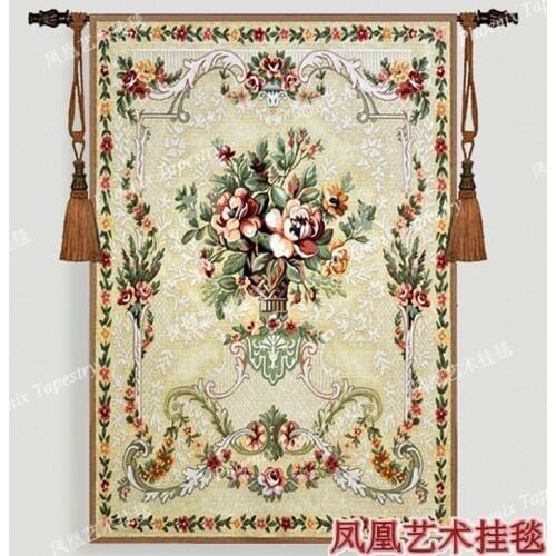 Hot home decoration otton jacquard tapestry odessa antique fabric size 139*95cm Tapiz Tapisserie Arazzo medievale H261