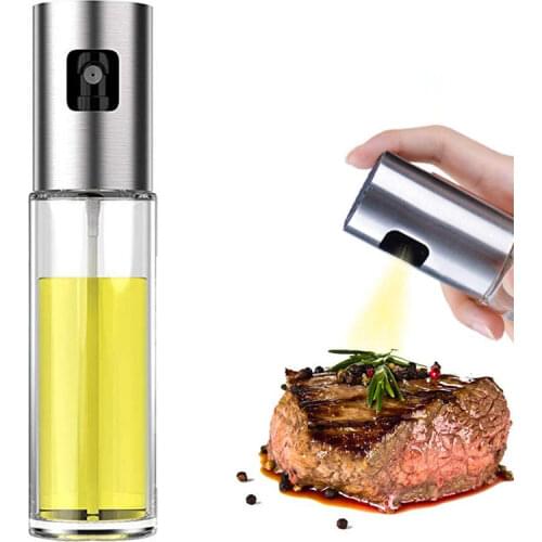 Oil Spray Bottle BBQ Baking Olive Oil Vinegar Spray Bottles Water Pump Gravy Boats Grill BBQ Sprayer BBQ Kitchen Tools Salad