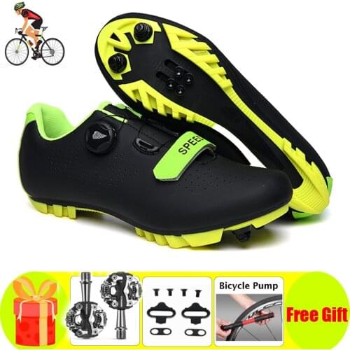 Men Sport Bicycle Cycling Shoes SPD Pedals Self-Locking Professional Racing Mountain Bike Zapatillas Ciclismo MTB Bicicleta