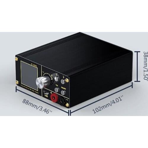 PD/DC/USB Digital Adjustable Programmable CC CV Power Supply Step-down Output 0-60V 0-350W PD80W with Computer Control