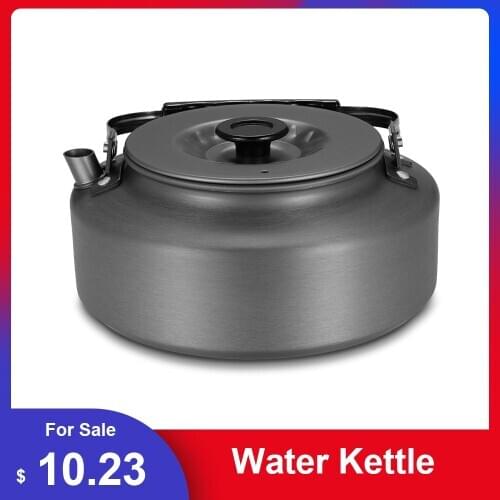 Portable Water Kettle Water Pot Teapot Coffee Pot Indoor Whistling Aluminum Alloy Tea Kettle Outdoor Camping Hiking Picnic