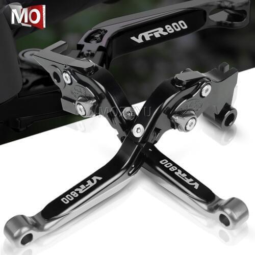 Motorcycle VFR 800 F Adjustable Folding Extendable Brake Clutch Levers For Honda VFR800F VFR800 VFR 800 F VFR 800F 2002-2017