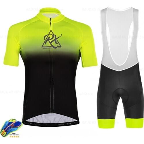 Rx Brand Cycling Clothing 2020 Custom Ropa Ciclismo Hombre Short Sleeve Cycling Set Mtb Bike Uniforme Maillot Ciclismo