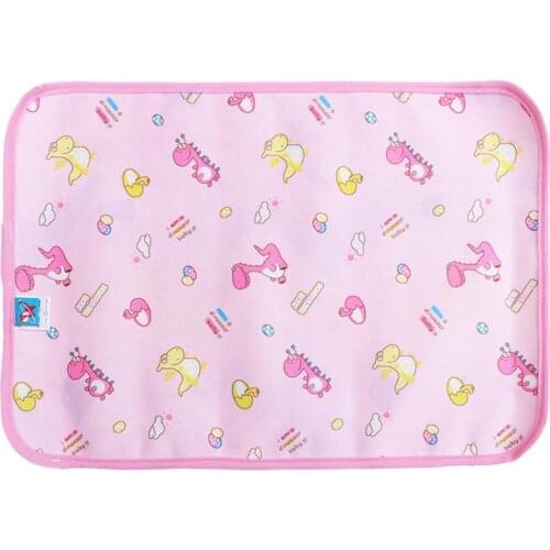 Cartoon Dinosaur Printed Pet Pee Pad Double-sided Waterproof Dog Cat Mat Reusable Super Absorbent Puppy Training Pad Floor Mat