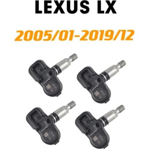 TPMS 315&433Mhz OBD Matching 4260748020 4260730060 Tire Pressure Sensor Monitoring System For LEXUS LX 470 570 (2005-2019)