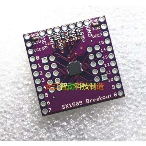 CJMCU-SX1509 16-channel I / O output module voltage level LED driver and keyboard GPIO module winder