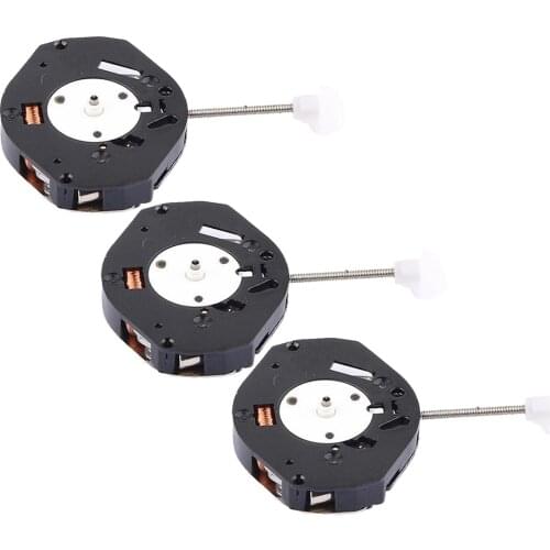 3Pcs Quartz Watch Movement Efficient SL68 Battery Attachment Movements