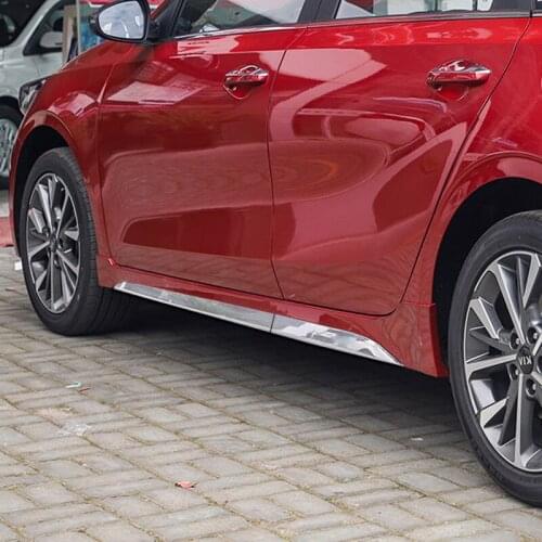 4pcs for KIA K3 2019-2020 Body trim Decorative Stainless steel