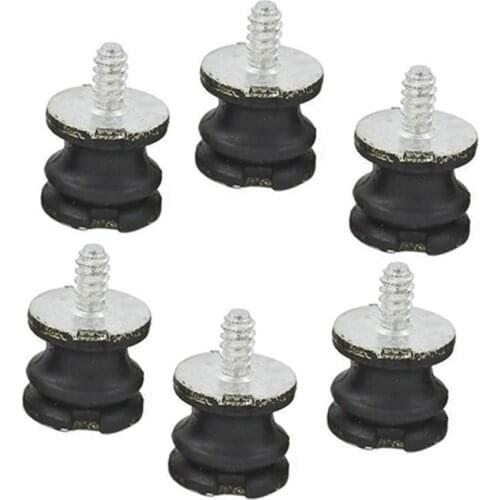 6pcs Annular Buffer Kit Shock Absorber Cover Isolater Buffer Mounts Set For Husqvarna 61 266 268 272 Jonsered 625 630 670