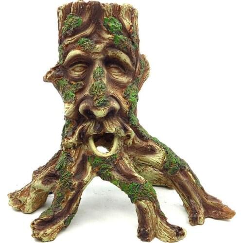 Reptile jar landscape sinking wood aquarium equipment resin crafts aquarium decoration resin sinking wood home accessories