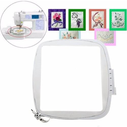 White Embroidery Quilters Hoop 8''x8'' For Embroidery Machine 200X200mm
