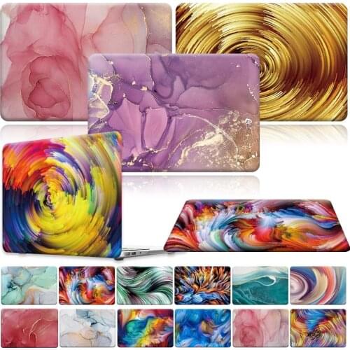 For Apple MacBook Air Pro Retina 1112 13 15 16/13.3 A1369 A1466 Pro 16 A2141/Air A2179 A1932-Painted Laptop Shell case cover