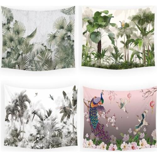 Elephant forest animal farmhouse decor boho decor tapestry wall hanging macrame wall hanging elephant decor tapestry anime india