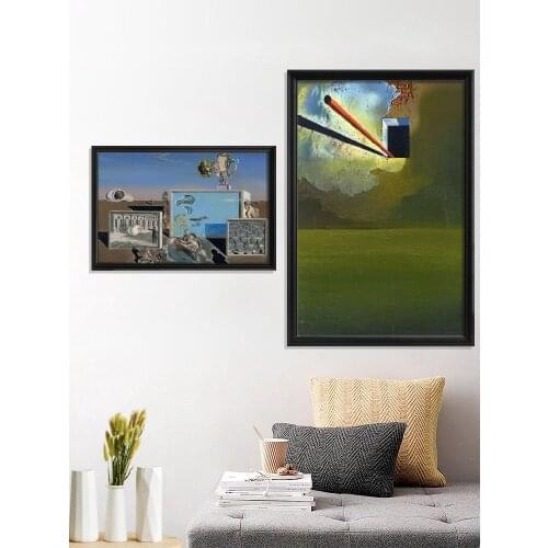 Salvador Dali Artist Poster Home Prints Wall Art Silk Canvas Decoration For Bedroom