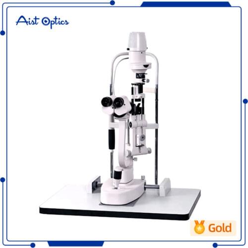 LS-4 five Magnifications Ophthalmology And Optometry Slit Lamp Microscope with LED Illumination