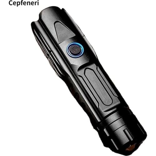 Super Bright Tactics Flashlight Rechargeable Mobile Phone Ultra-bright Field Led Outdoor Charging Portable Long-range Shooting