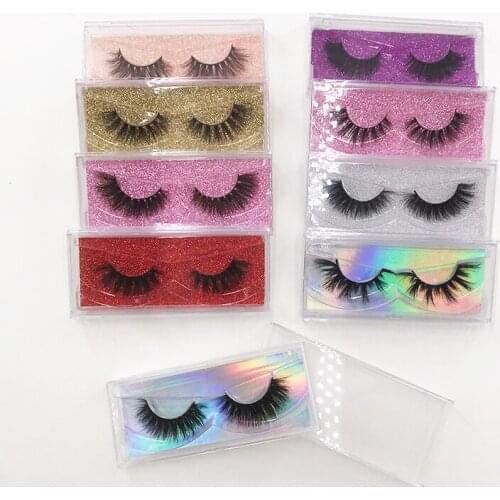 Mink Lashes 3D Mink Eyelashes 100% Handmade Reusable Natural Eyelashes Popular False Lashes