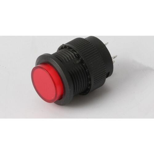 Supply R16-503AD round with self-locking button switch mounting hole 16MM