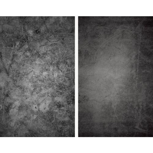 Gradual change Dark Wall Photo Studio Backgrounds 57x87cm 2sides PVC Cover Waterproof Paper Backdrops Wood Marble Wall Printing
