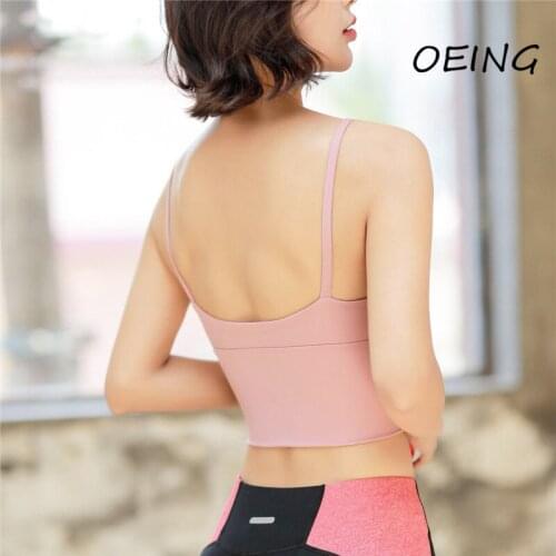 Sport Underwear Yoga Bra Gym Fitness Seamless Top Running Push Up Bra