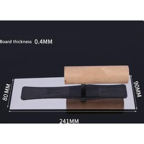 Japanese finishing knife diatom mud construction nail-free stainless steel trowel batch knife mud trowel