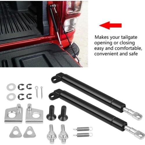 For Mazda BT-50 Ford PX Ranger Rear Tailgate Hood Gas Struts Lift Spring Support Lifters Car Tailgate Boot Gas Struts Steel