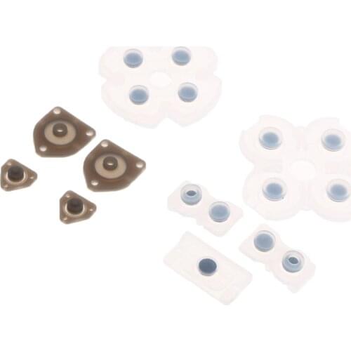 1Set Buttons Conductive Rubber Pad For Sony PS4 Controller Repair Parts