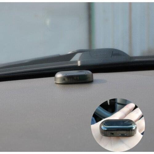 1PCS Universal Solar Power Car Alarm Lamp Security System Warning Theft Flash For Infiniti FX-series Q-series QX-series Coupe EX