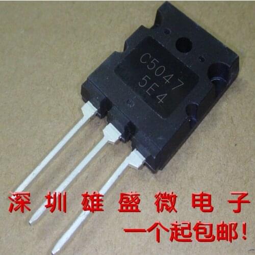 100% Original New In Stock C5047 2SC5047 TO-3PL 25A/1600VV/250W