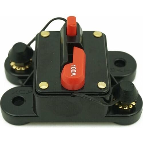 100Amp Marine Auto In-Line Circuit Breaker Automatic Switch Battery Disconnect