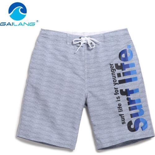 Gailang Brand Men Beach Shorts Board Shorts Boxer Trunks Boardshorts Quick Drying Mens Swimwear Swimsuits Casual Boxers Bottoms