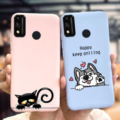 For Cover Honor 9X lite Case Cute Cartoon Paint Slim Phone Case For Huawei Honor 10Xlite Coque DNN-LX9 Honor9XLite JSN-L21 Funda