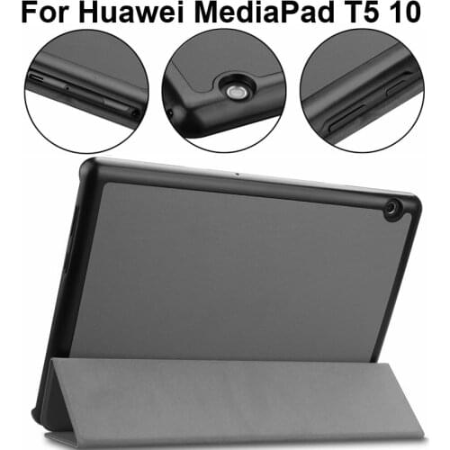 Stand Case for Huawei Mediapad T5 10 AGS2-W09 AGS2-L09 10.1" Tablet Cover Protector HuaweiT5 10 10.1inch Capa Fundas Sleeve Bag