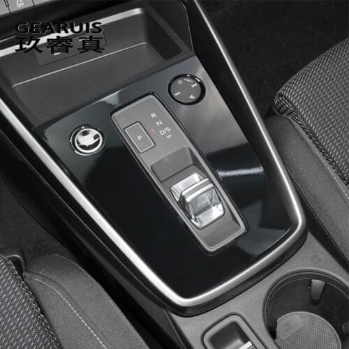 Car Center Console Gear Shift Panel Decoration Cover Stickers Trim For Audi A3 8Y 2021 Car Styling Auto Interior Accessories